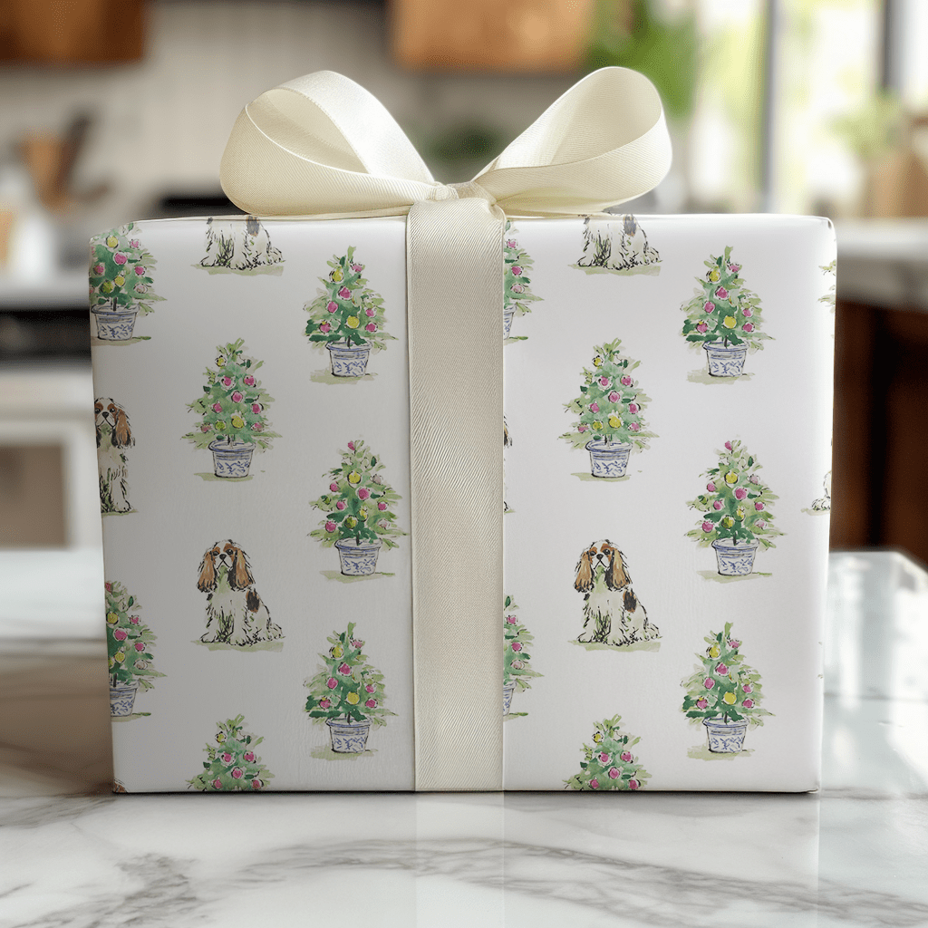 Gracewood - Wrapping Paper - Lemon Park