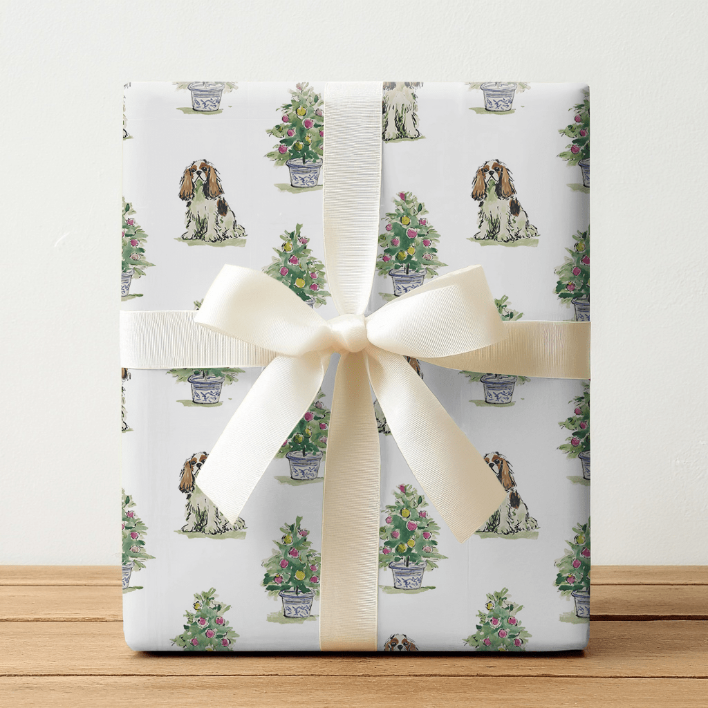 Gracewood - Wrapping Paper - Lemon Park