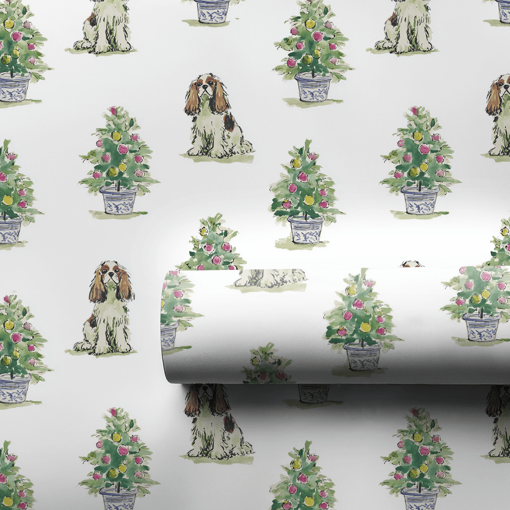 Gracewood - Wrapping Paper - Lemon Park