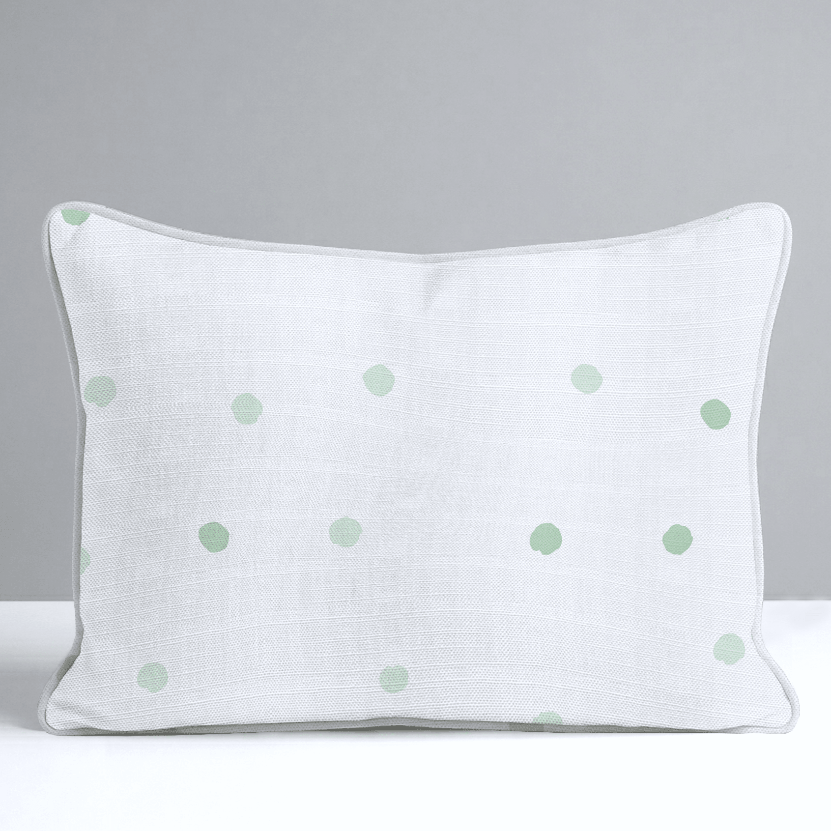 Green Aria Throw Pillow - Lemon Park