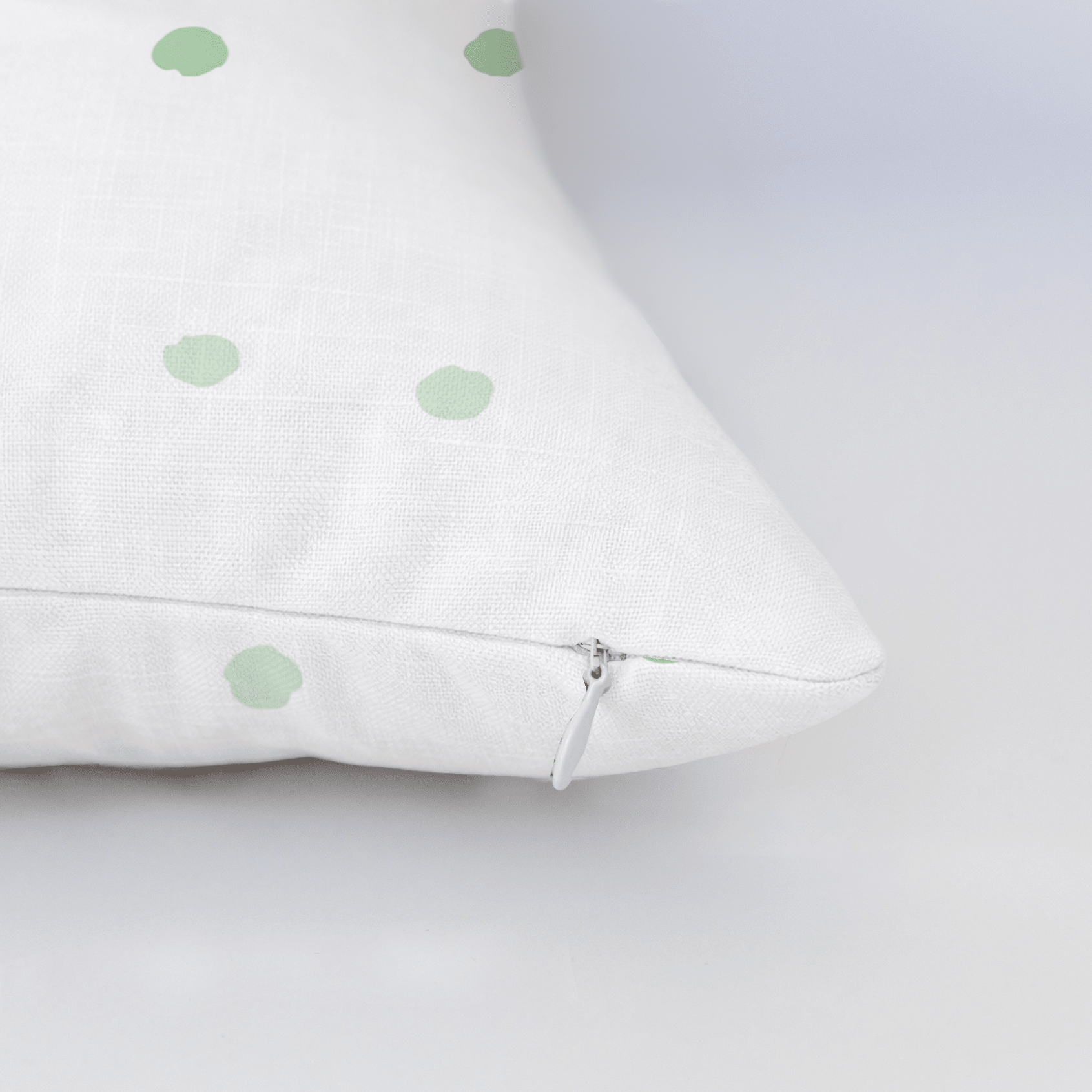 Green Aria Throw Pillow - Lemon Park