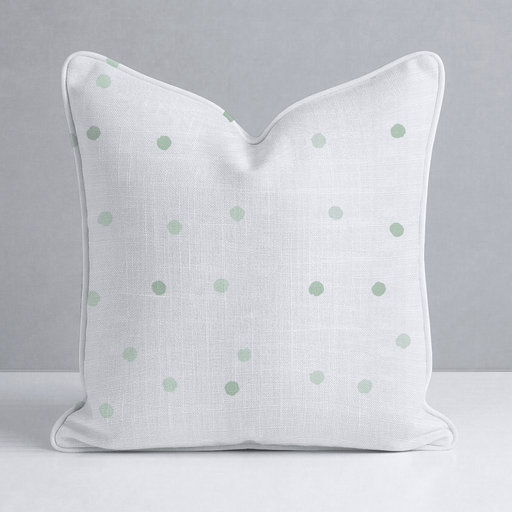 Green Aria Throw Pillow - Lemon Park