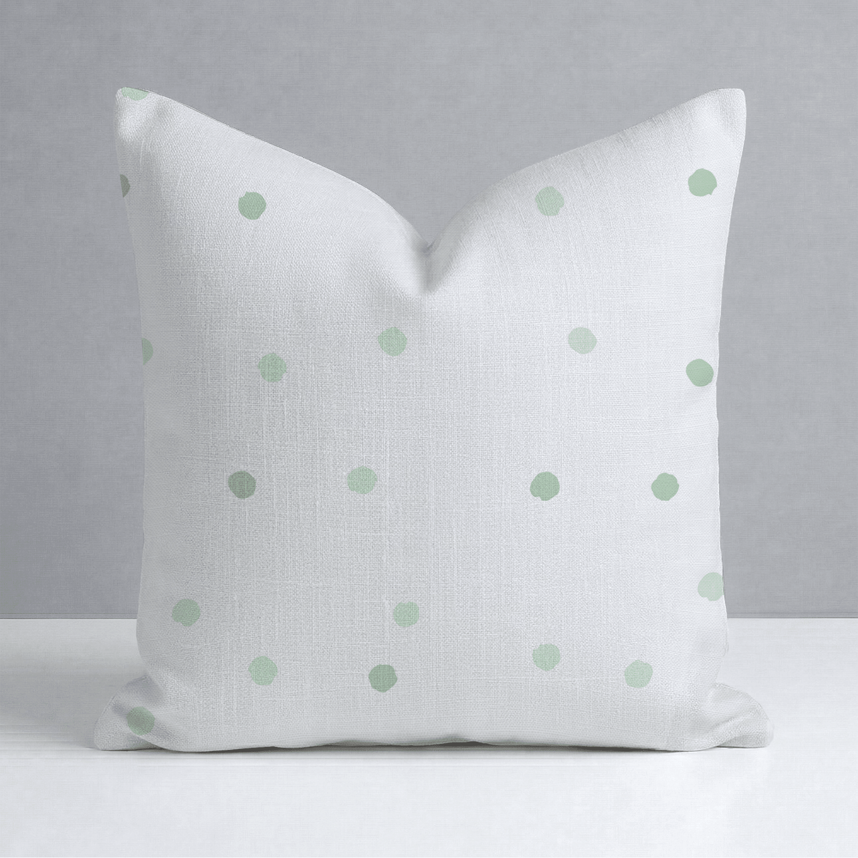 Green Aria Throw Pillow - Lemon Park
