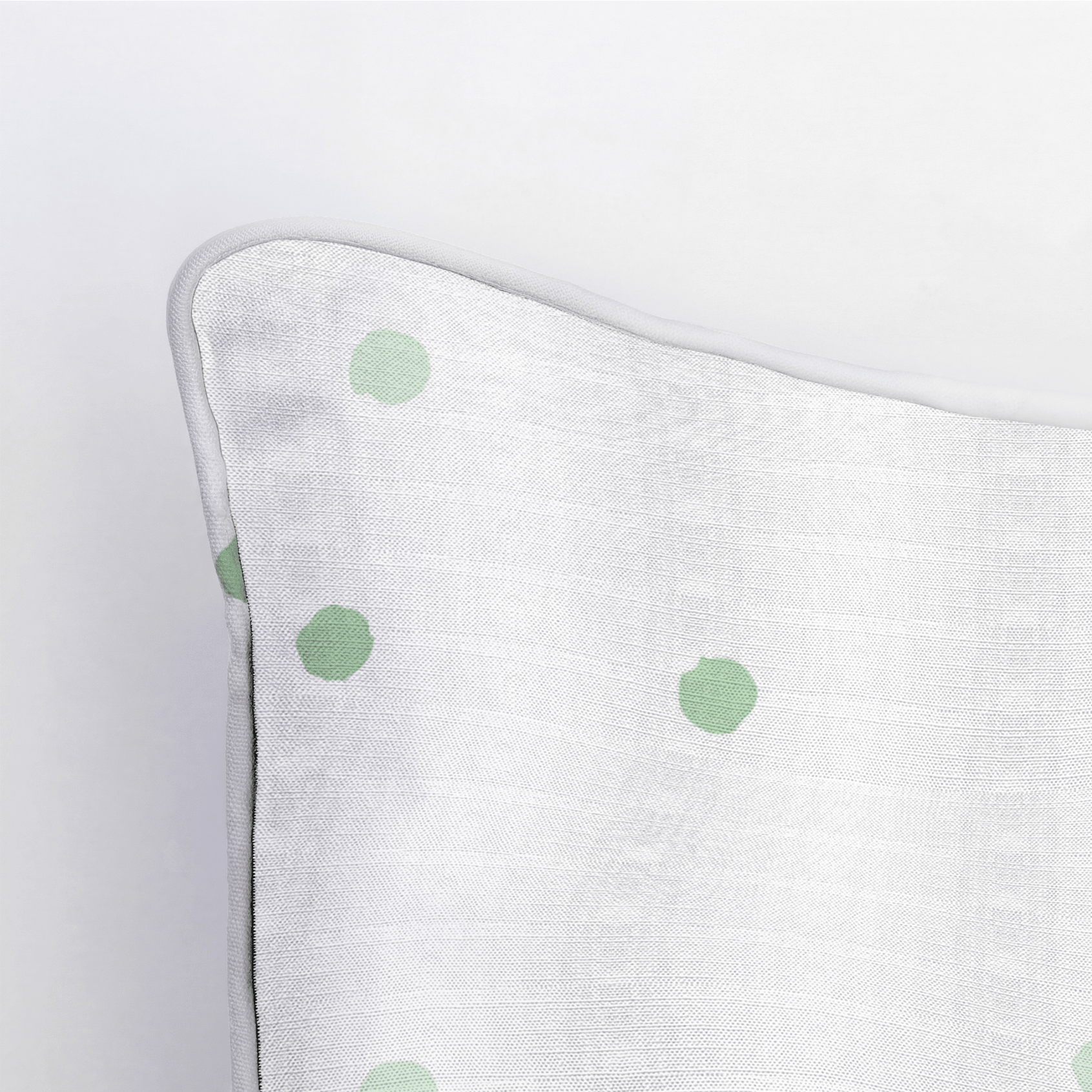 Green Aria Throw Pillow - Lemon Park