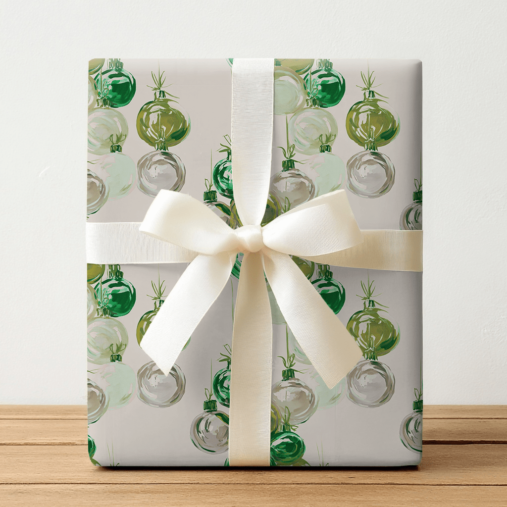 Green Nelson - Wrapping Paper - Lemon Park