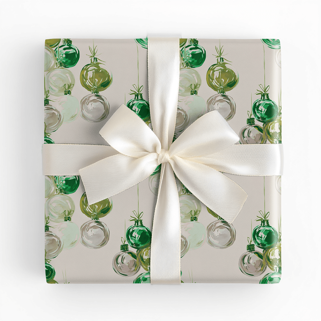 Green Nelson - Wrapping Paper - Lemon Park