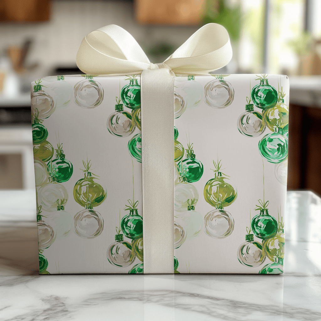 Green Nelson - Wrapping Paper - Lemon Park