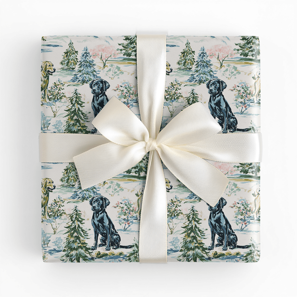 Green Paw - Wrapping Paper - Lemon Park