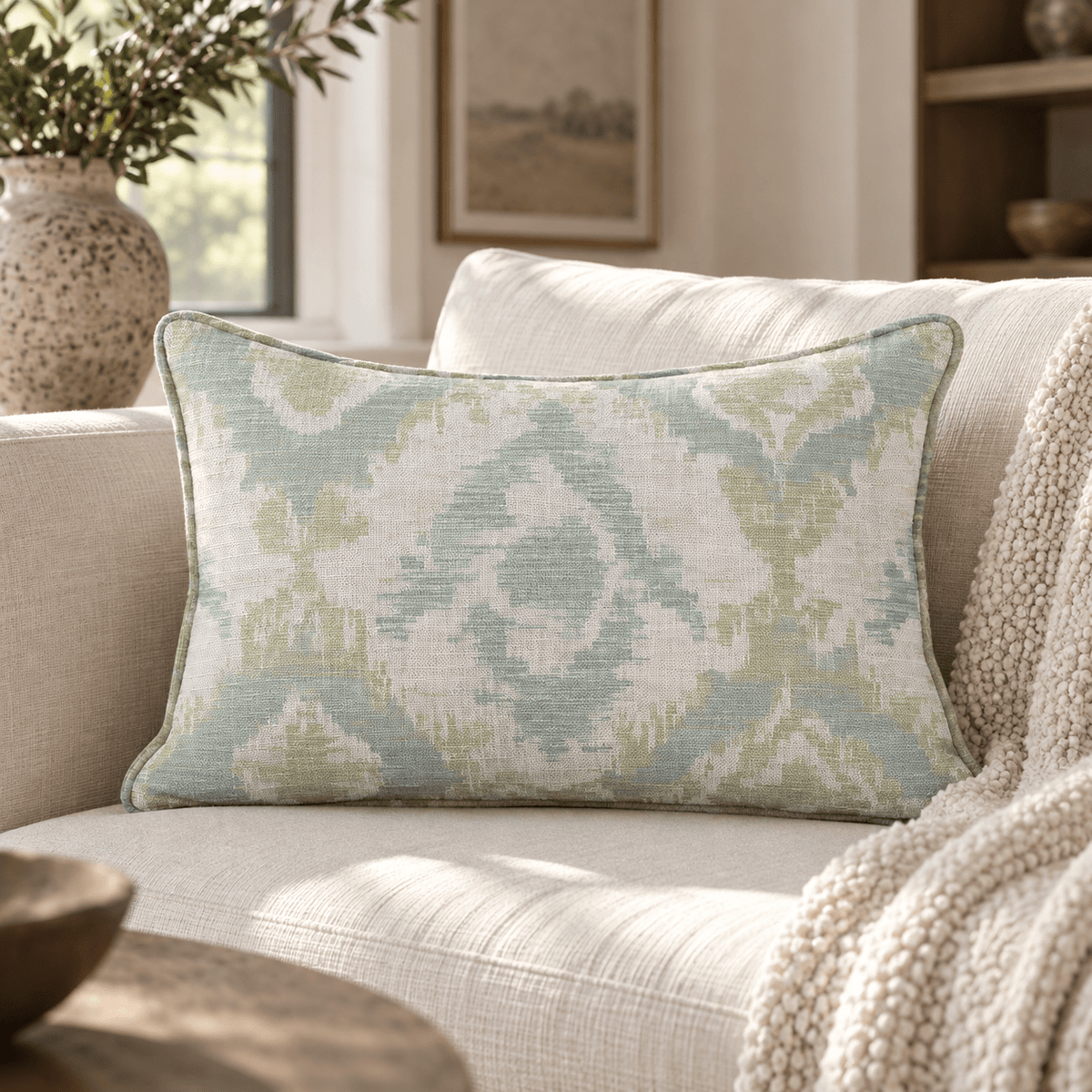 Greenway Throw Pillow - Lemon Park