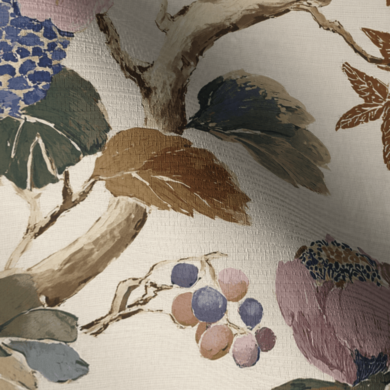 Greer Faux Grasscloth Wallpaper - Lemon Park