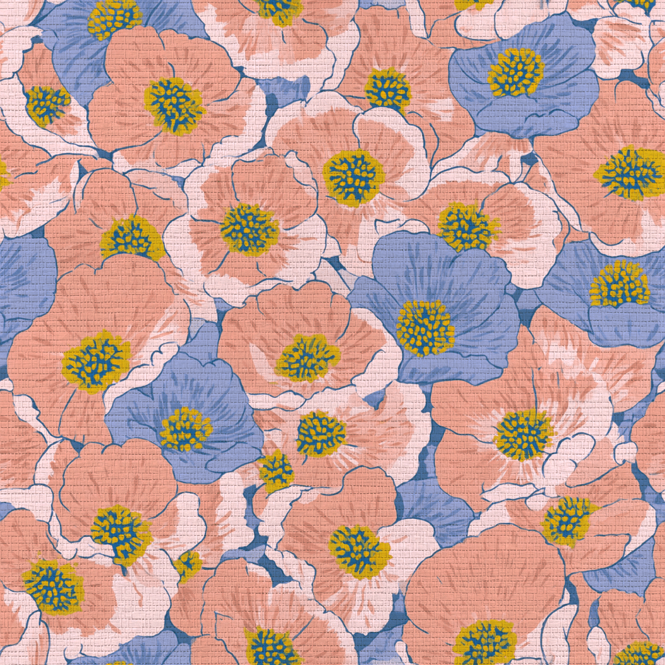 Grooveline Faux Grasscloth Wallpaper - Lemon Park