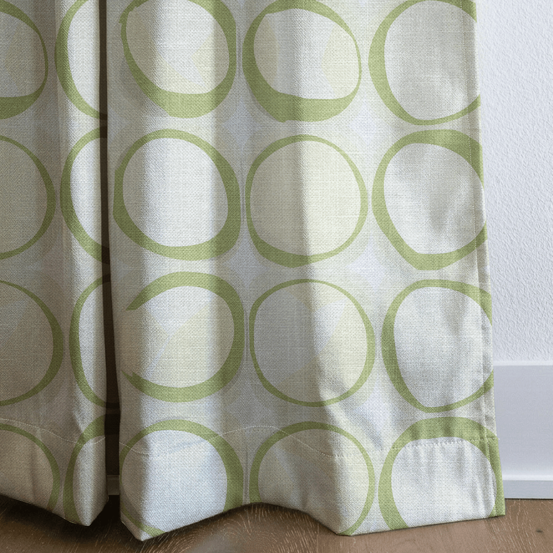 Groovy Green - Drapery - Lemon Park