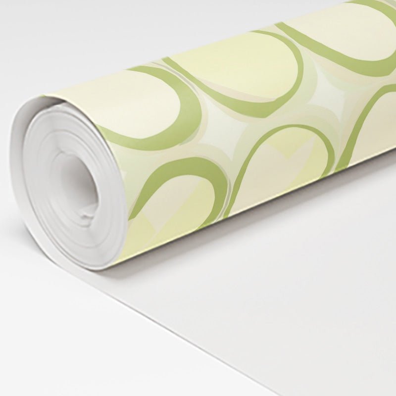 Groovy Green Wallpaper - Lemon Park