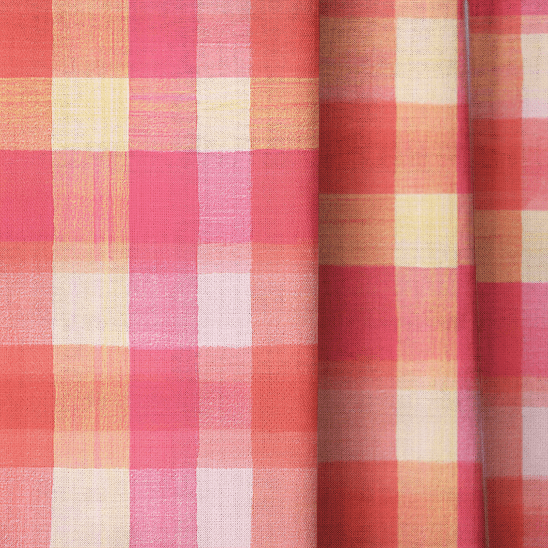Guava Grid - Drapery - Lemon Park