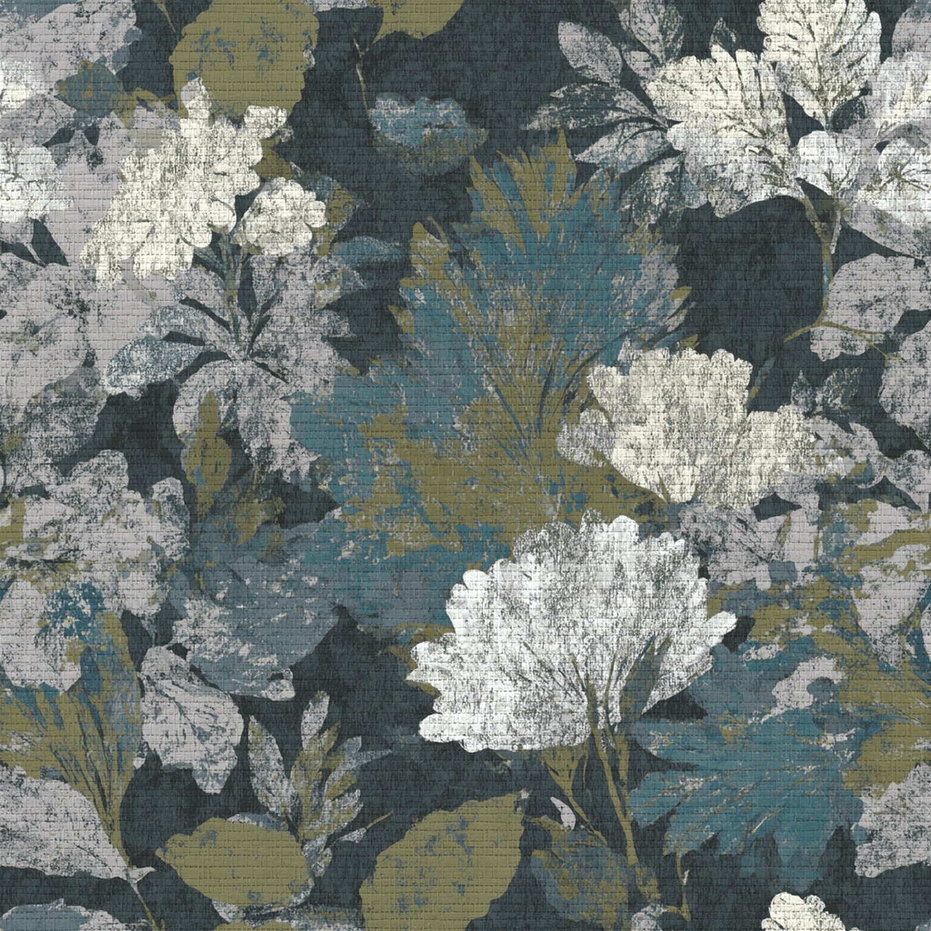 Guinevere Faux Grasscloth Wallpaper - Lemon Park
