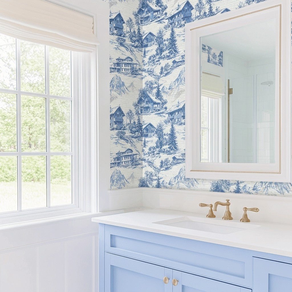 Gunnison Faux Grasscloth Wallpaper - Lemon Park