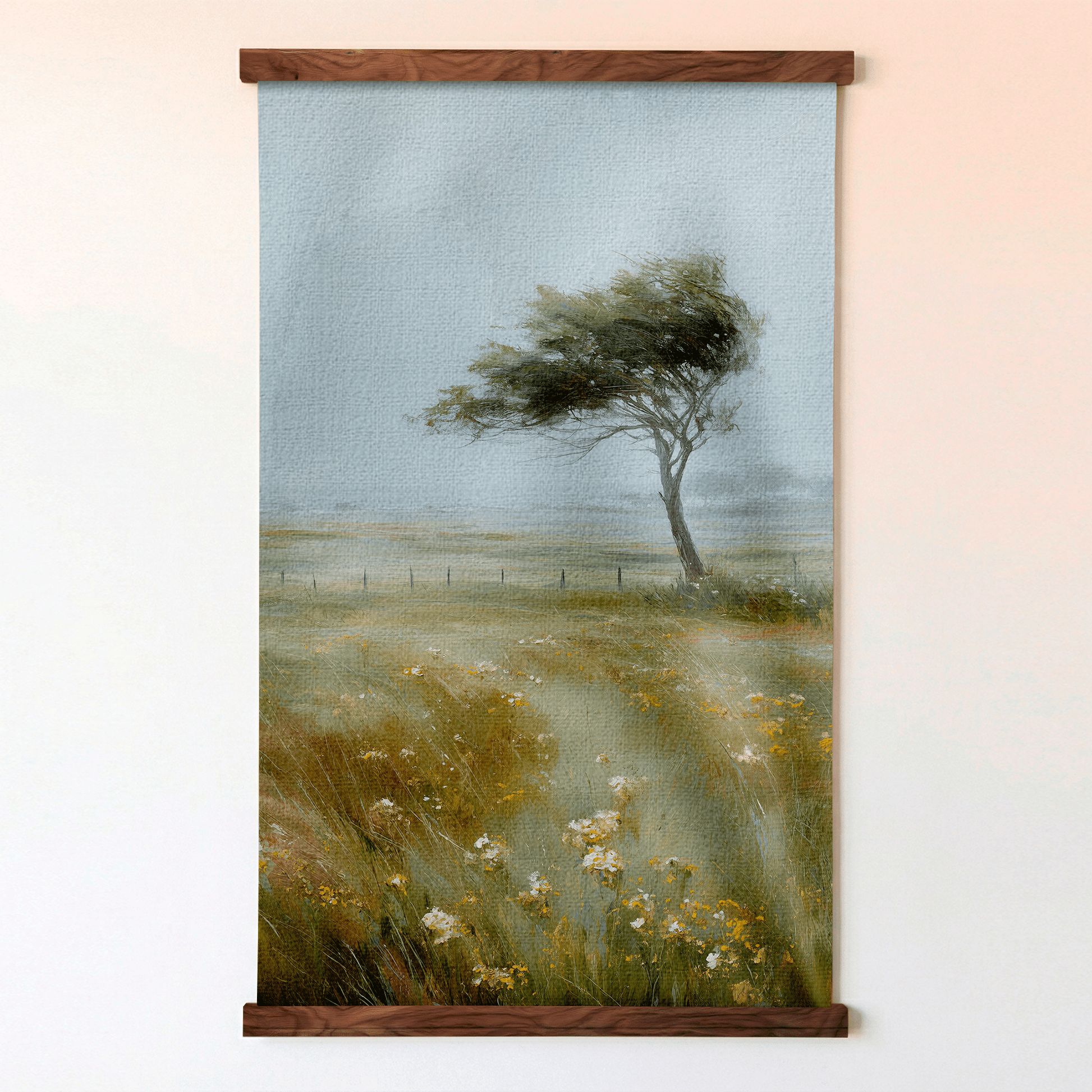 Gusty Green Meadow - Tapestry - Lemon Park