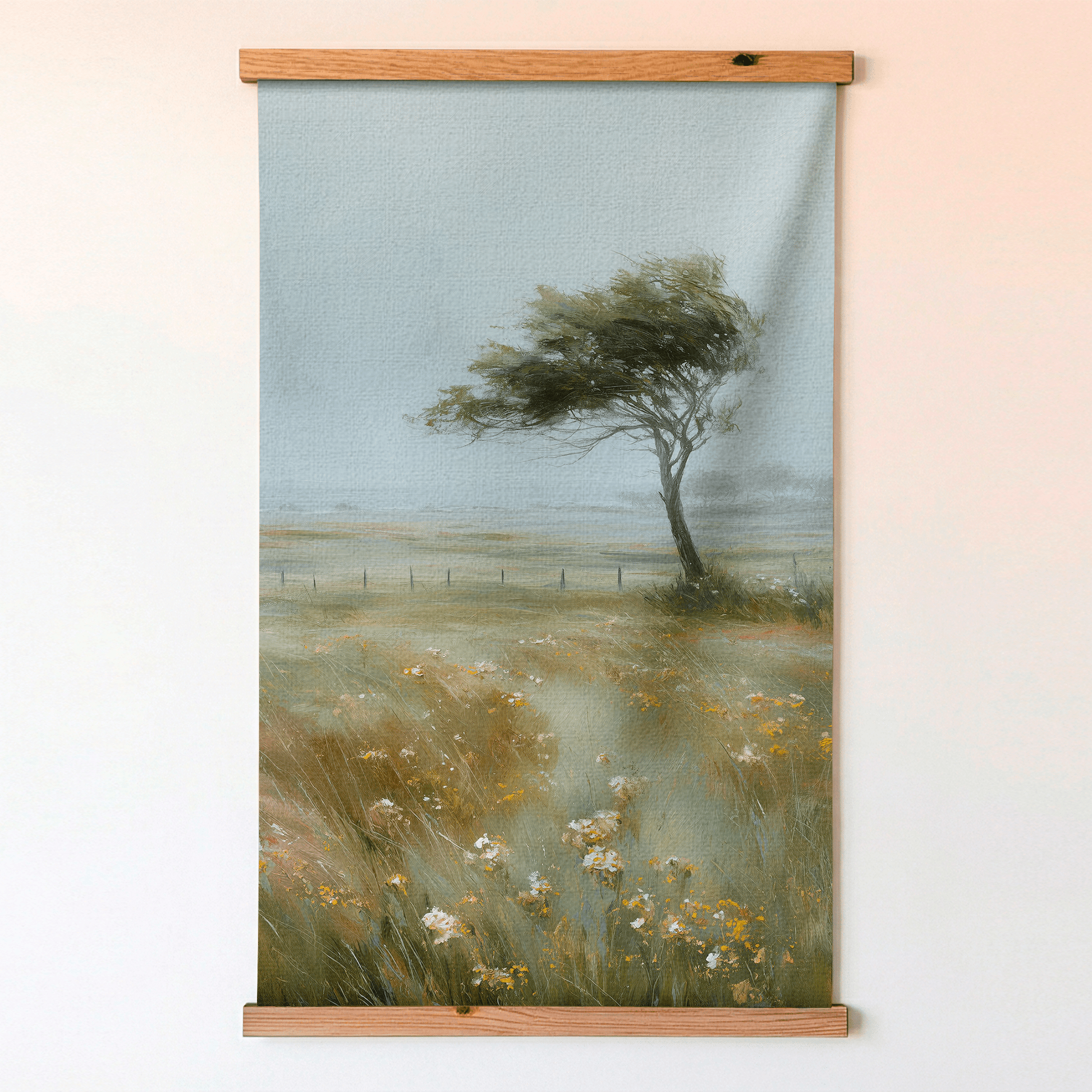 Gusty Green Meadow - Tapestry - Lemon Park
