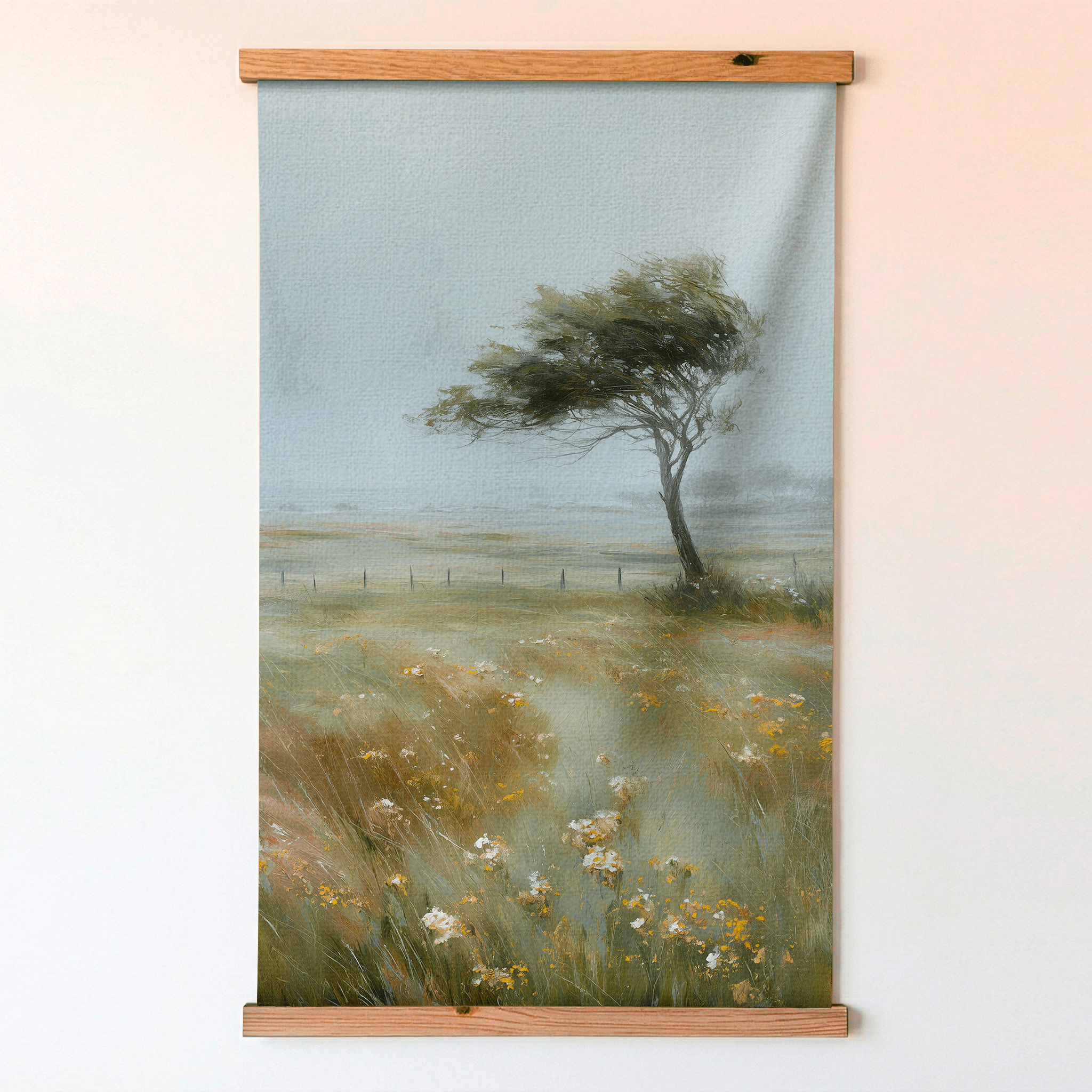 Gusty Green Meadow - Tapestry - Lemon Park