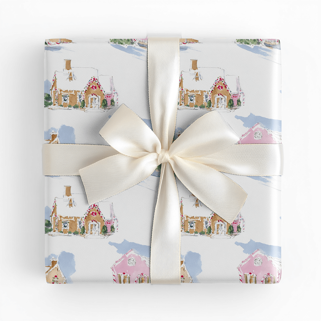 Hadley House - Wrapping Paper - Lemon Park