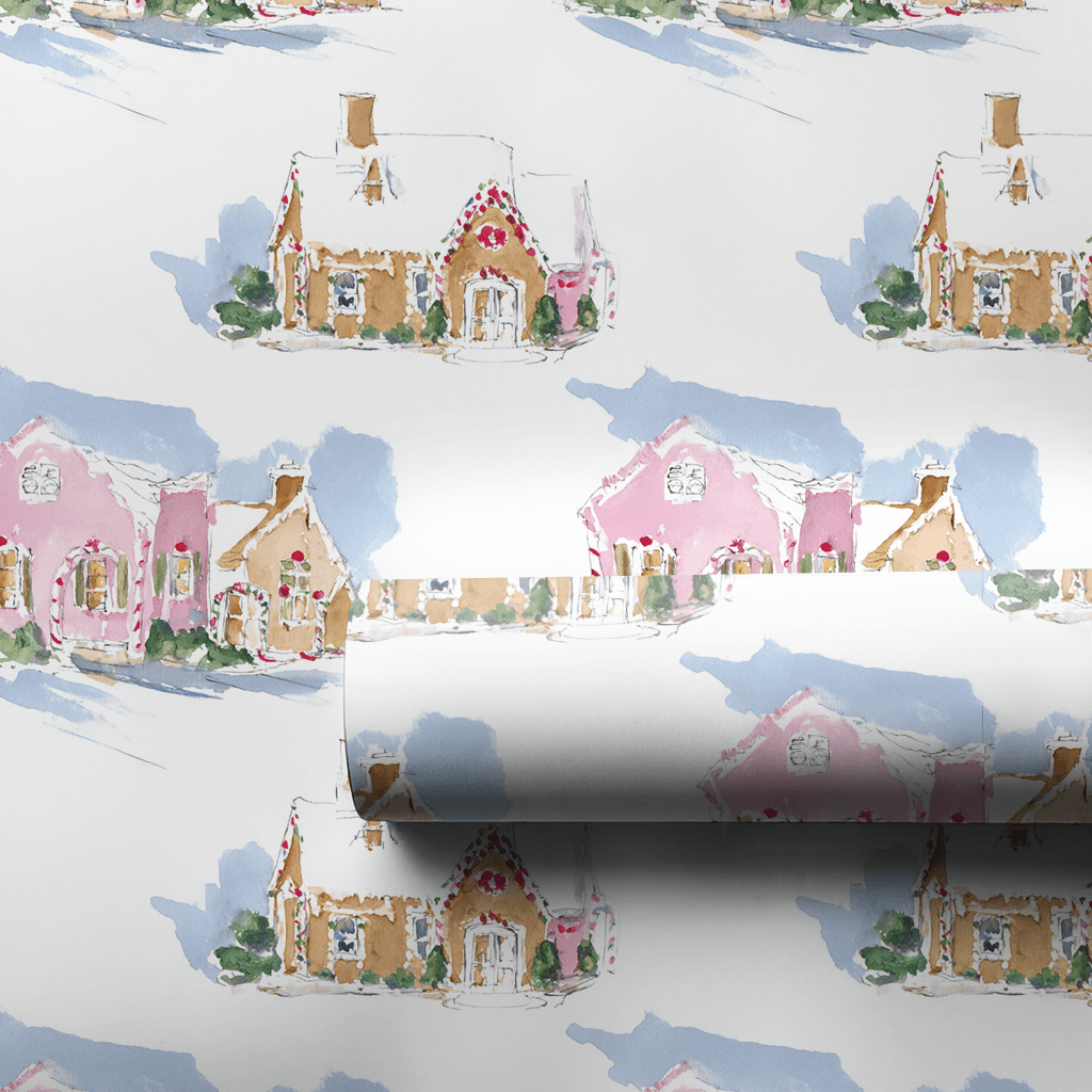 Hadley House - Wrapping Paper - Lemon Park