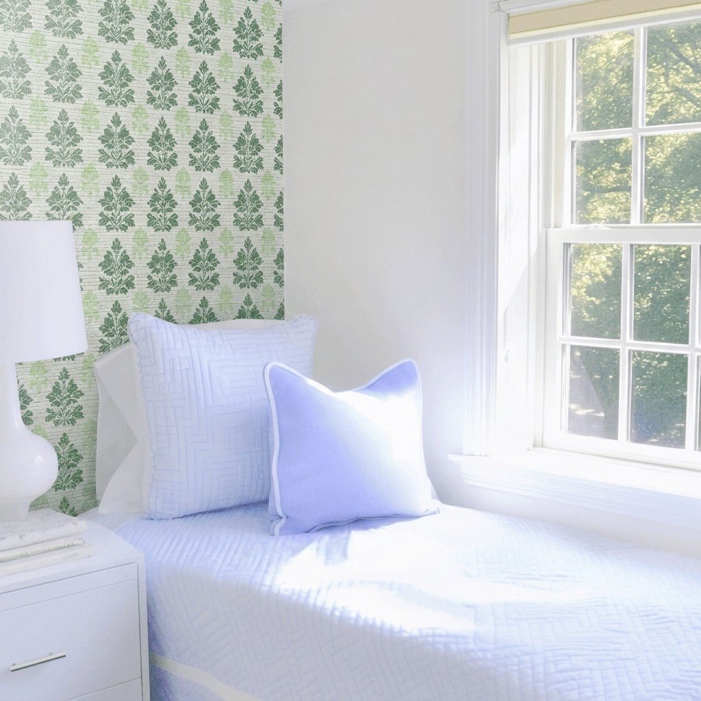 Haley Faux Grasscloth Wallpaper - Lemon Park