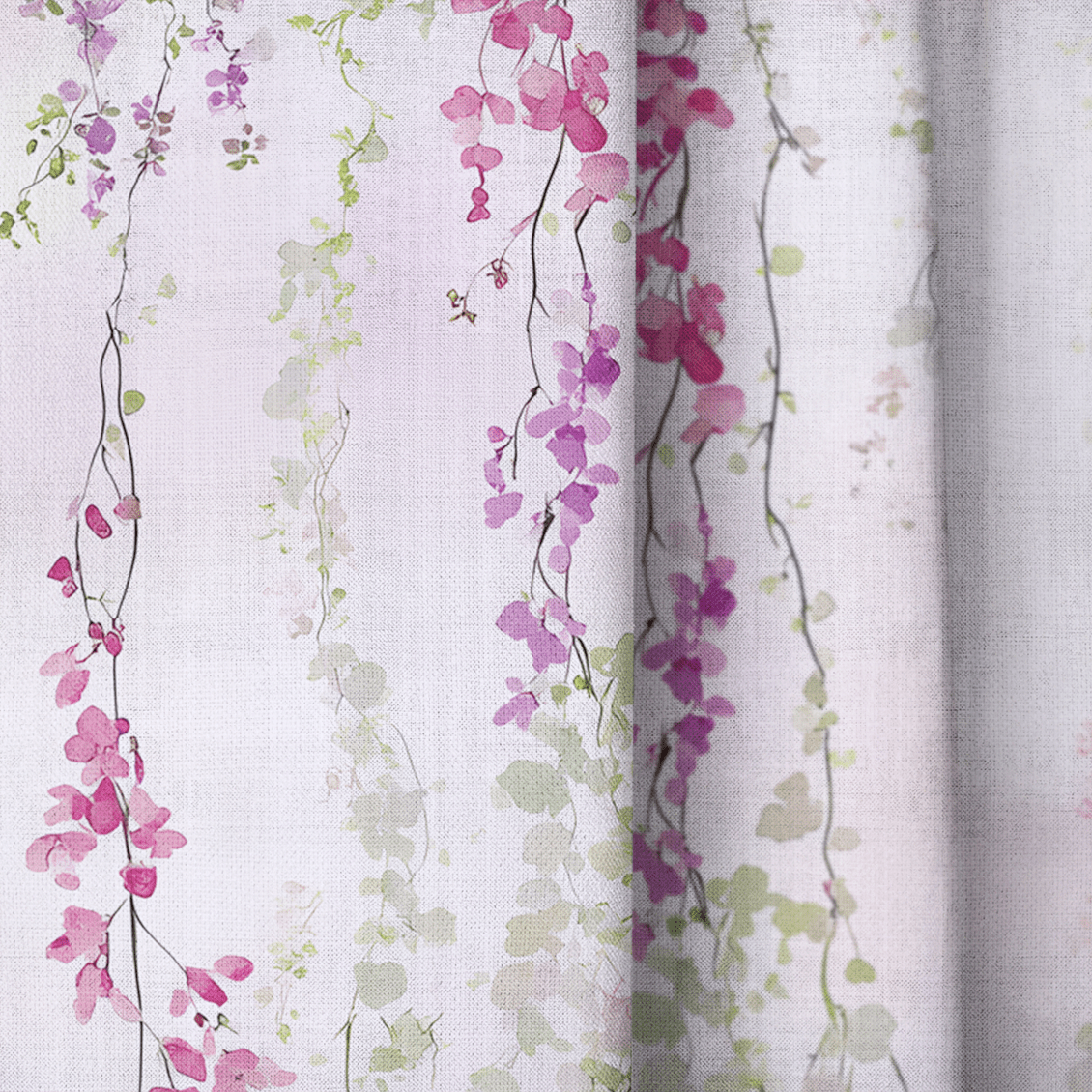 Hanging Blossoms - Drapery - Lemon Park