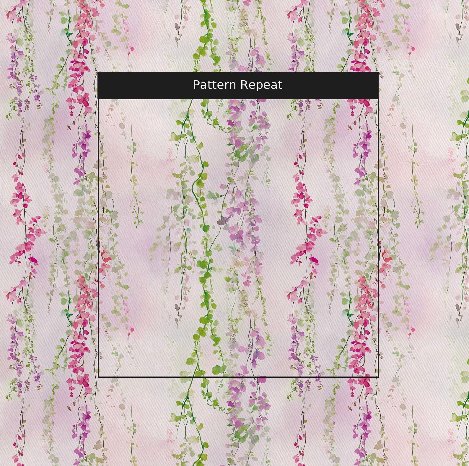 Hanging Blossoms - Fabric - Lemon Park