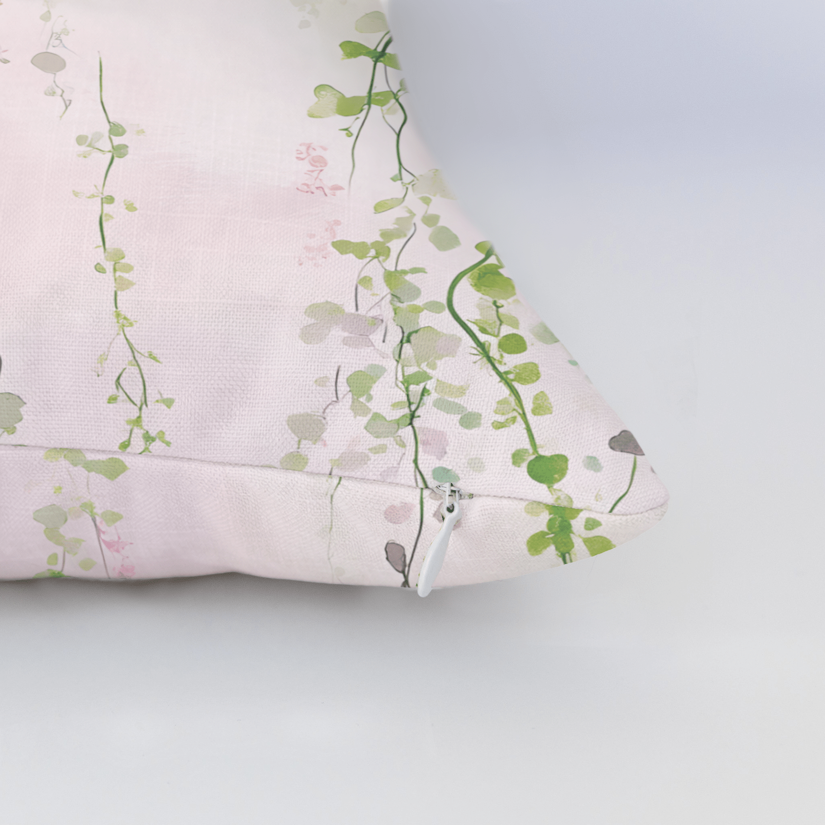 Hanging Blossoms Throw Pillow - Lemon Park