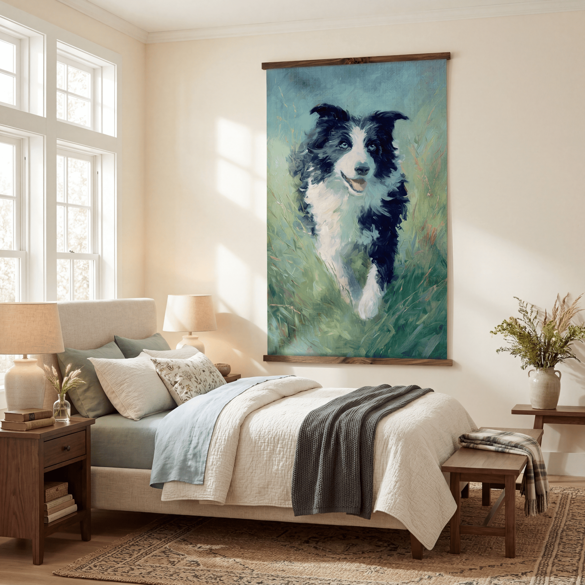 Happy Herder - Tapestry - Lemon Park