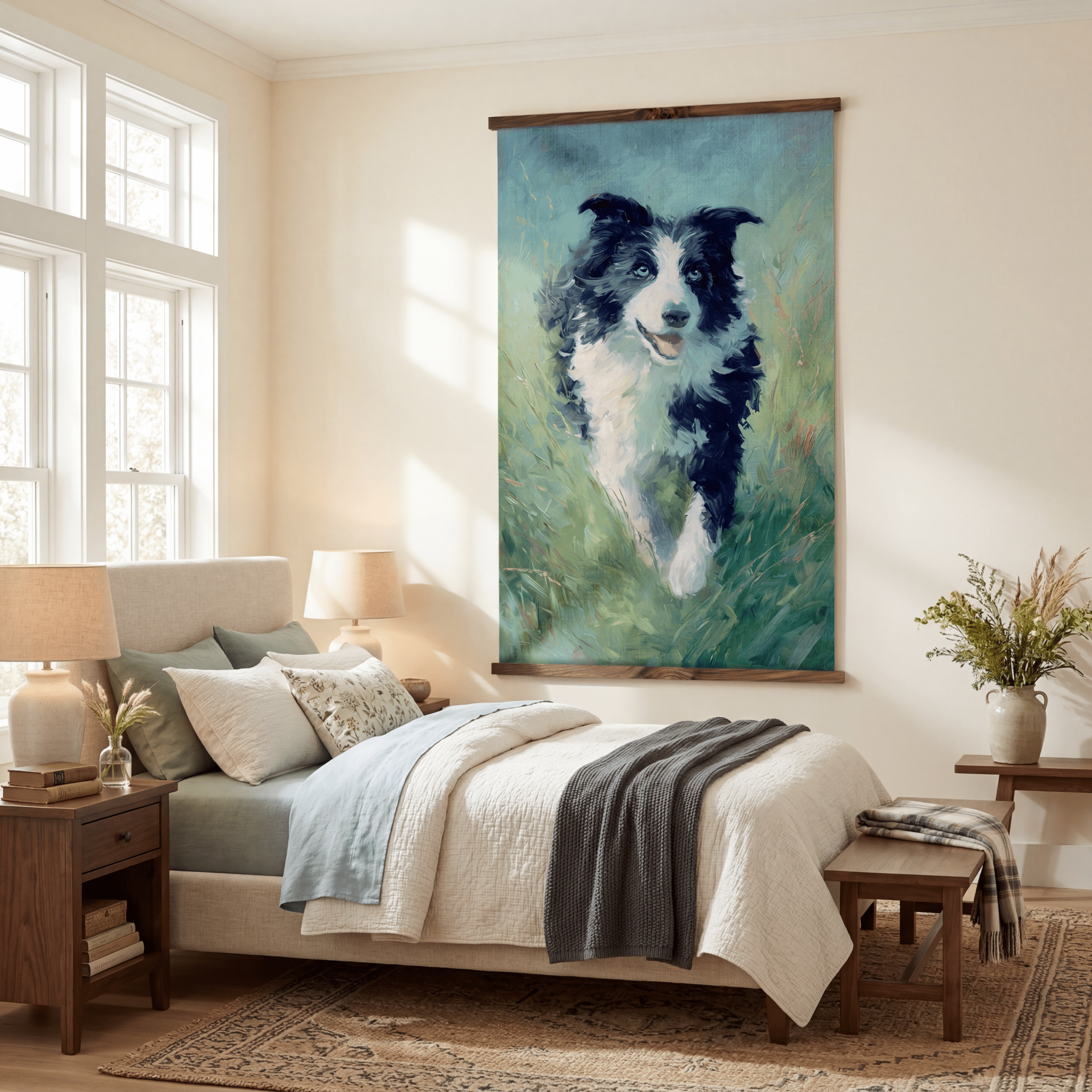 Happy Herder - Tapestry - Lemon Park