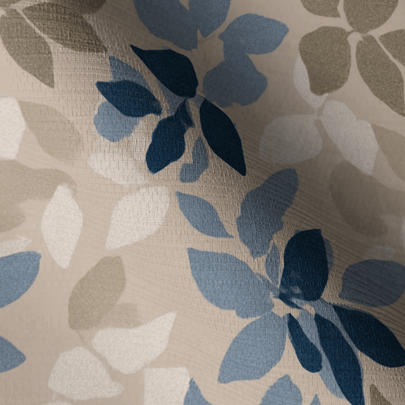 Harbor Petal Faux Grasscloth Wallpaper - Lemon Park
