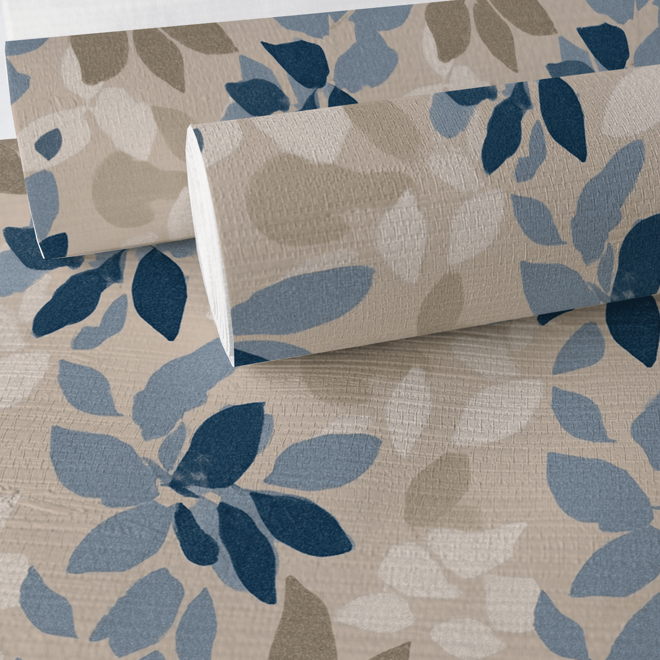 Harbor Petal Faux Grasscloth Wallpaper - Lemon Park