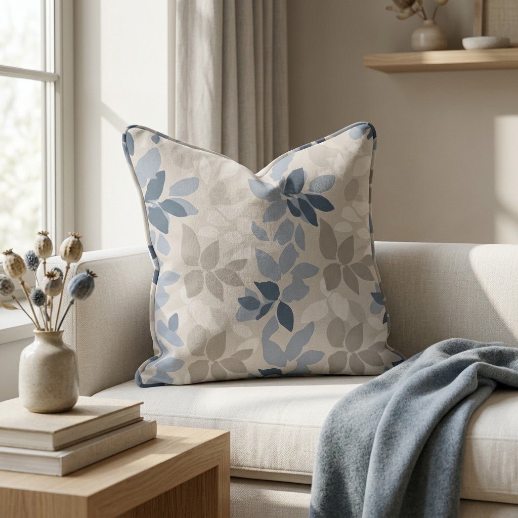 Harbor Petal Throw Pillow - Lemon Park