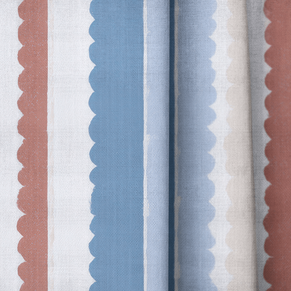 Harbor Stripe - Drapery - Lemon Park