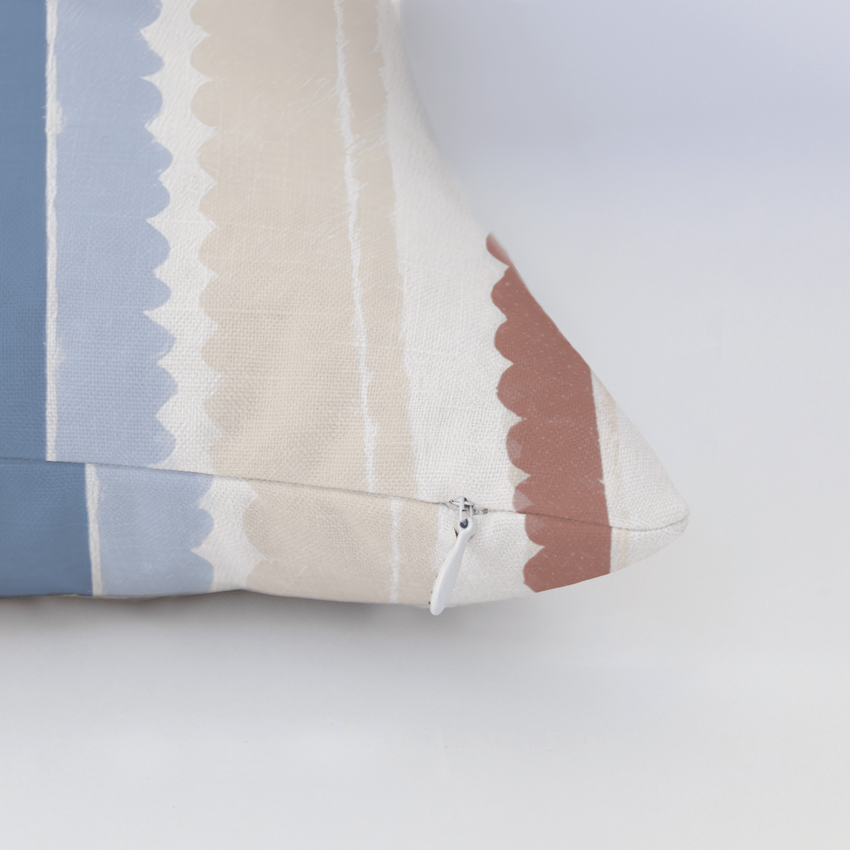 Harbor Stripe Throw Pillow - Lemon Park
