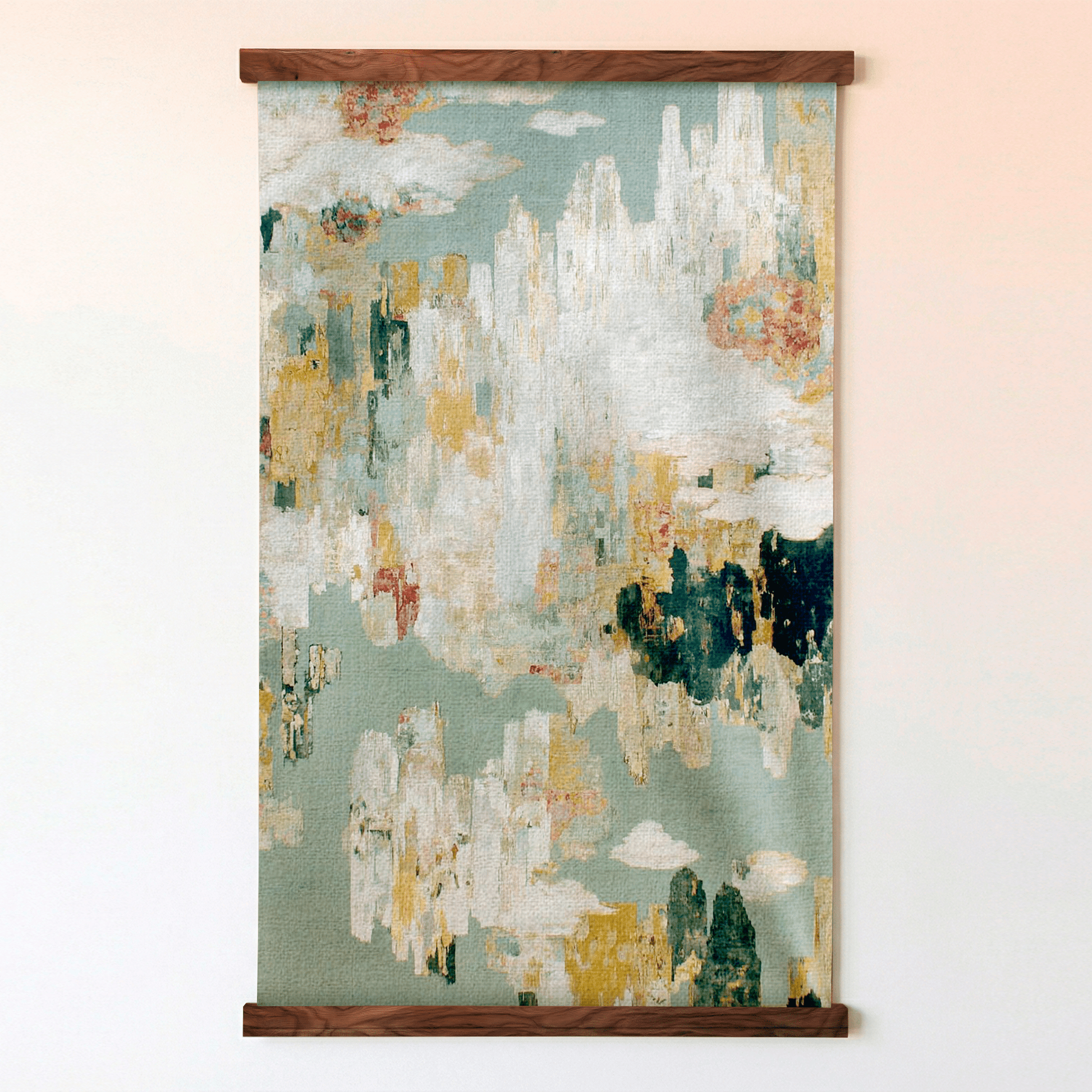 Harbor View (Teal) - Tapestry - Lemon Park