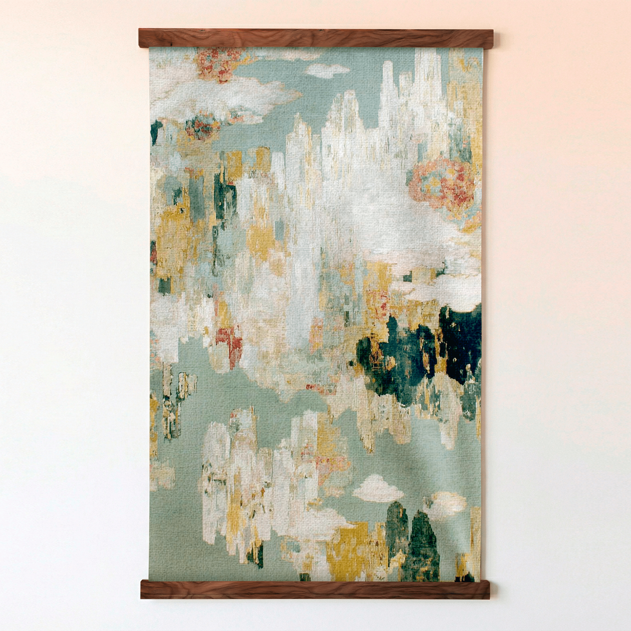 Harbor View (Teal) - Tapestry - Lemon Park