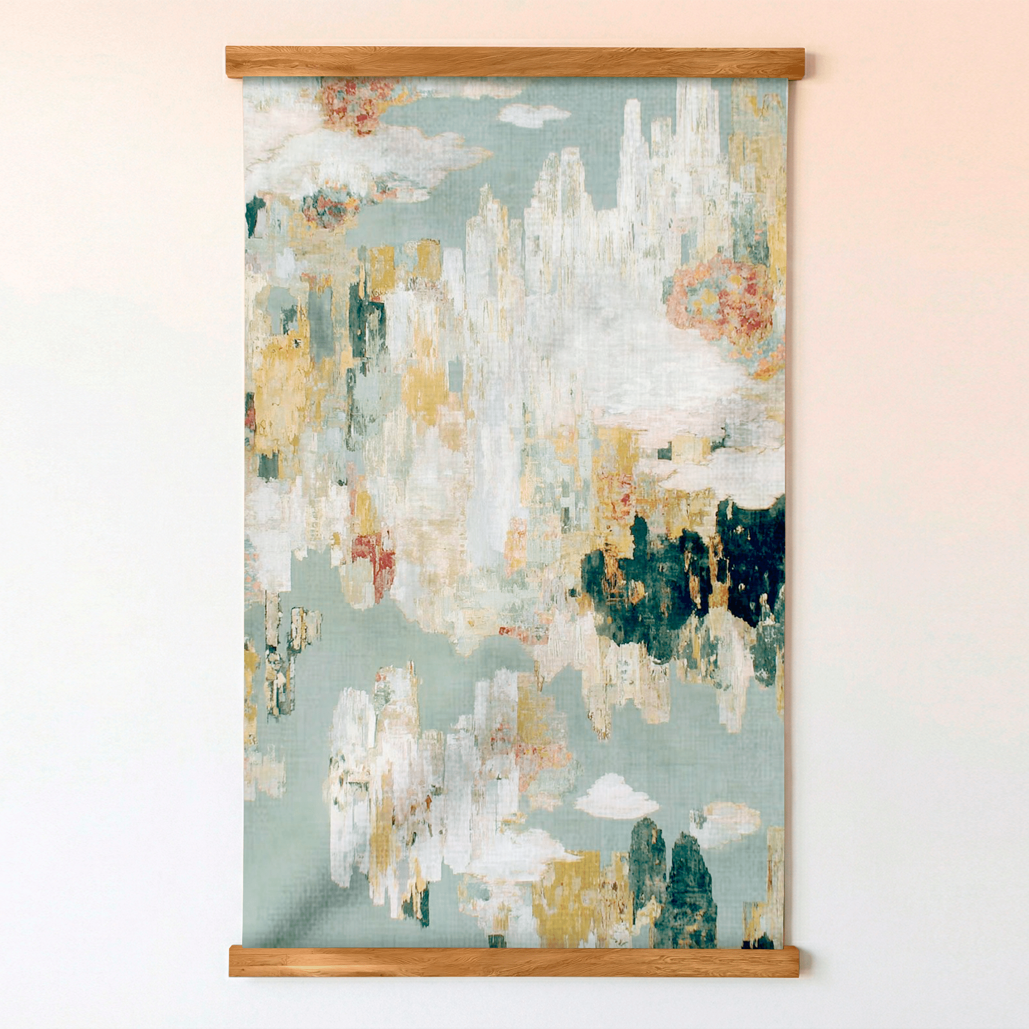 Harbor View (Teal) - Tapestry - Lemon Park