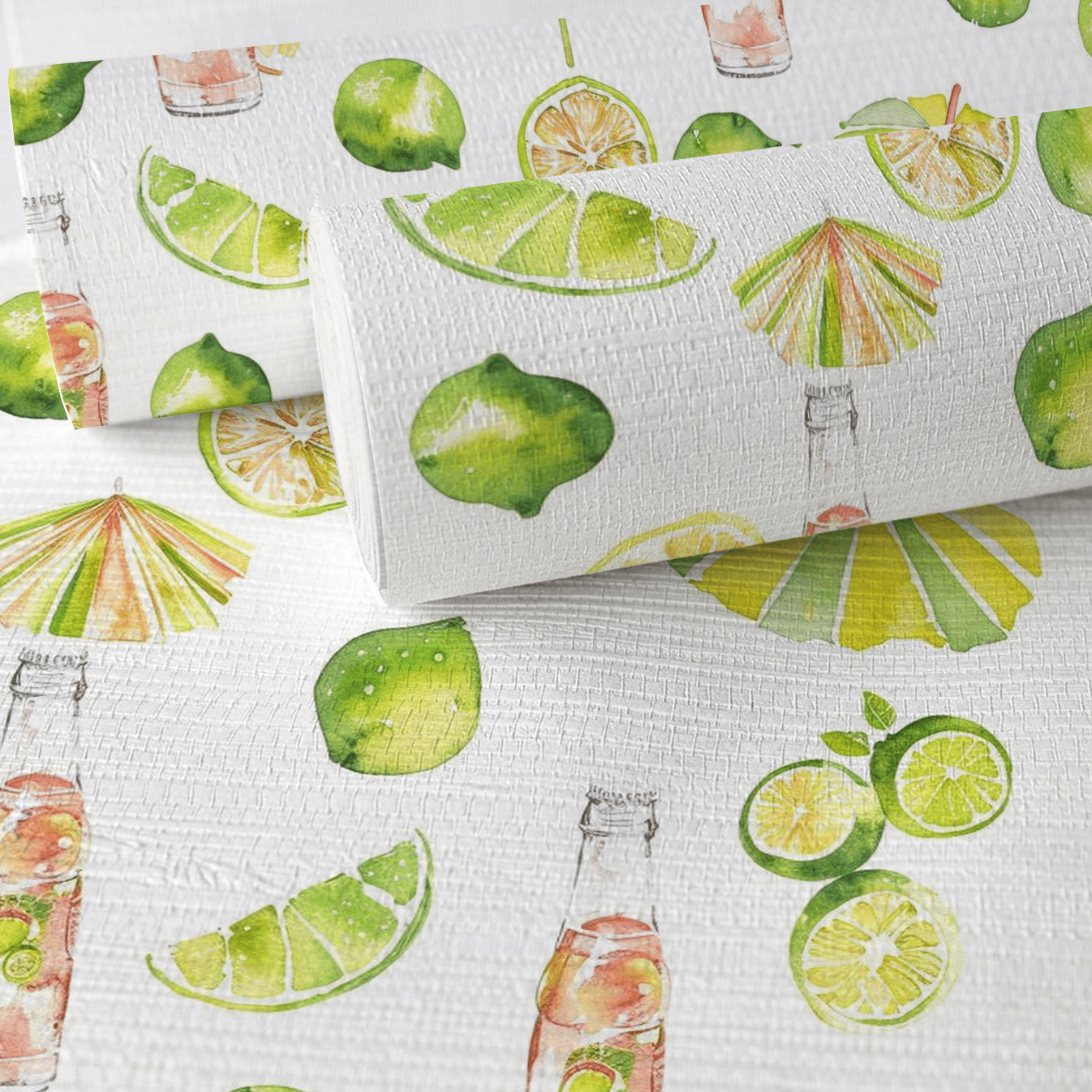 Harper Faux Grasscloth Wallpaper - Lemon Park
