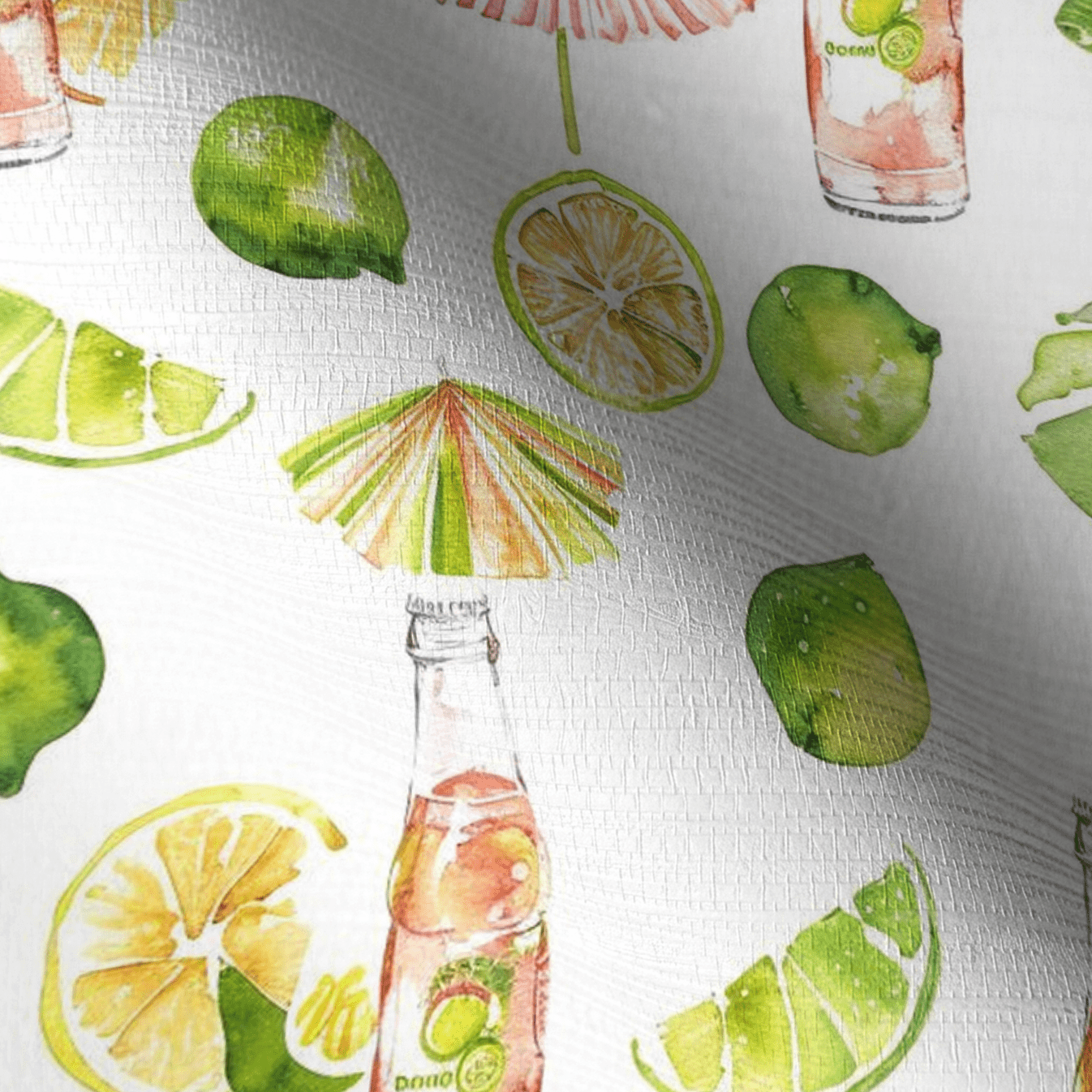 Harper Faux Grasscloth Wallpaper - Lemon Park