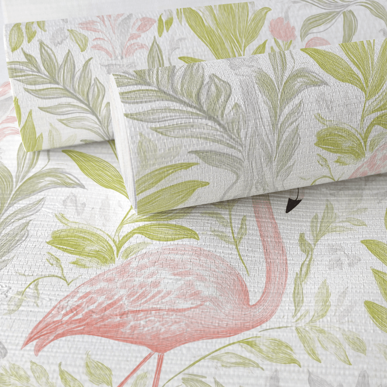 Harper Leigh Faux Grasscloth Wallpaper - Lemon Park