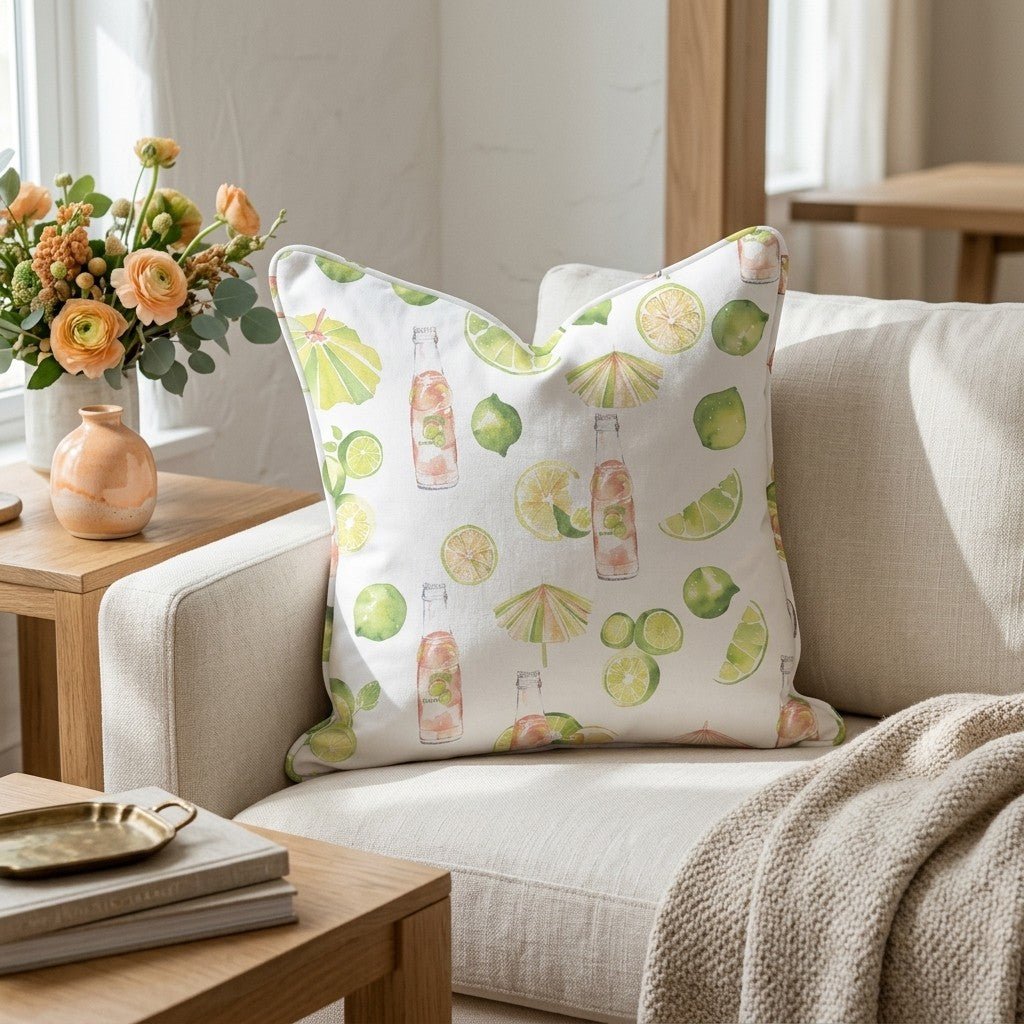 Harper Throw Pillow - Lemon Park