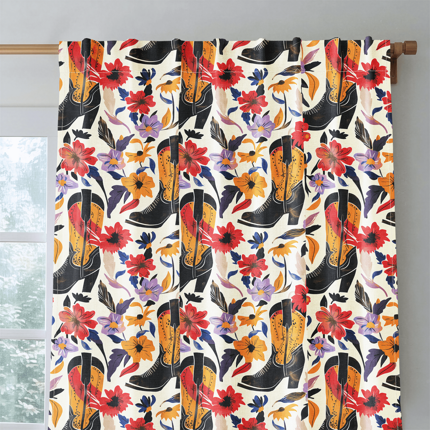 Harper's Hoedown - Drapery - Lemon Park