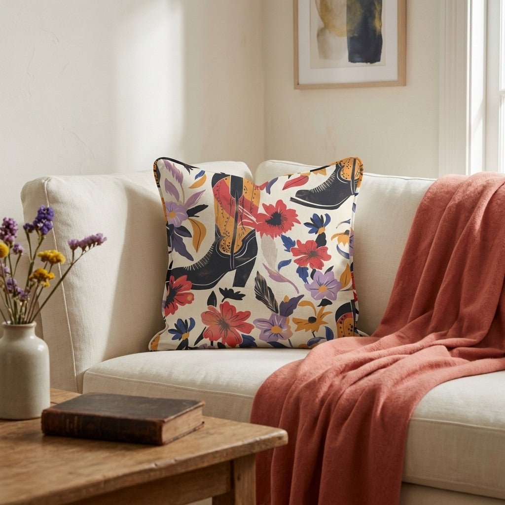 Harper's Hoedown Throw Pillow - Lemon Park