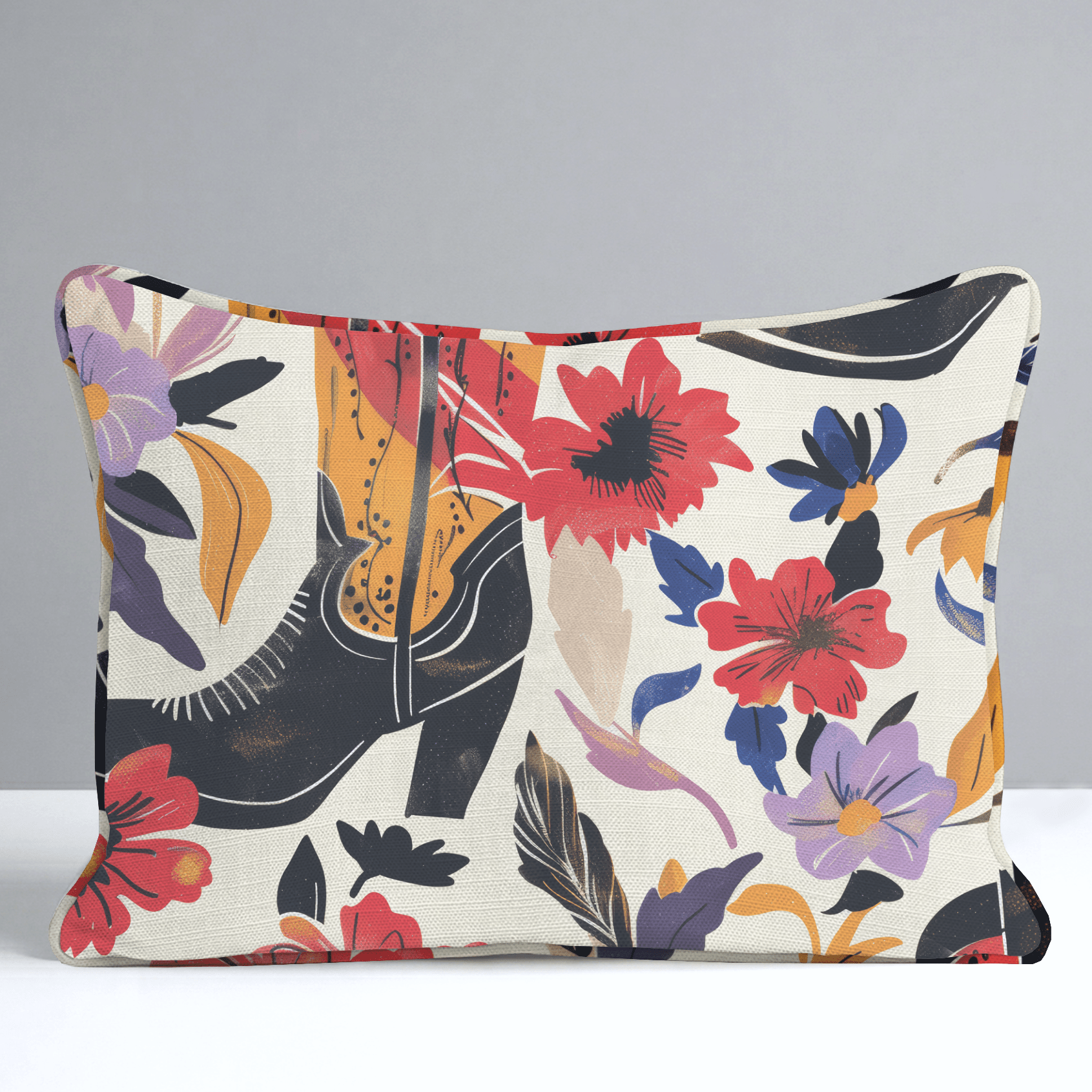 Harper's Hoedown Throw Pillow - Lemon Park