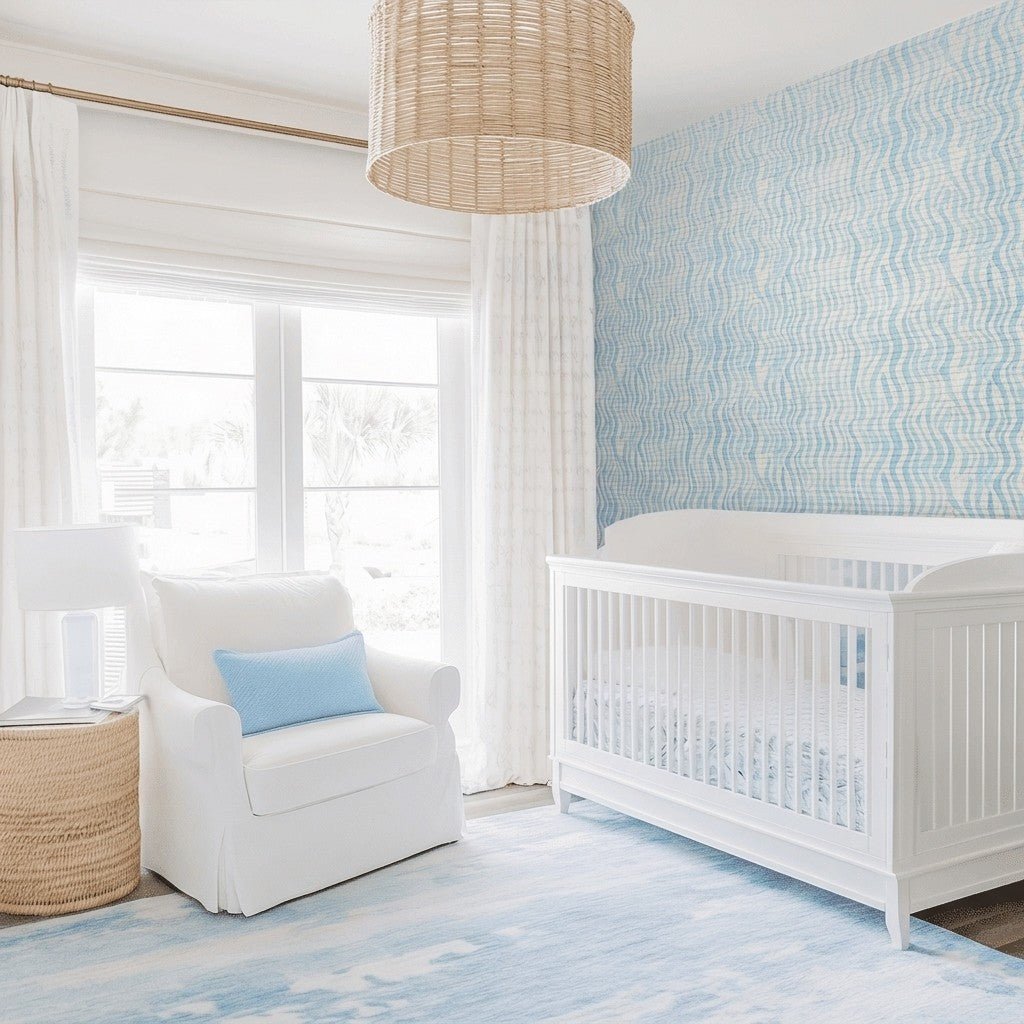 Harry Faux Grasscloth Wallpaper - Lemon Park