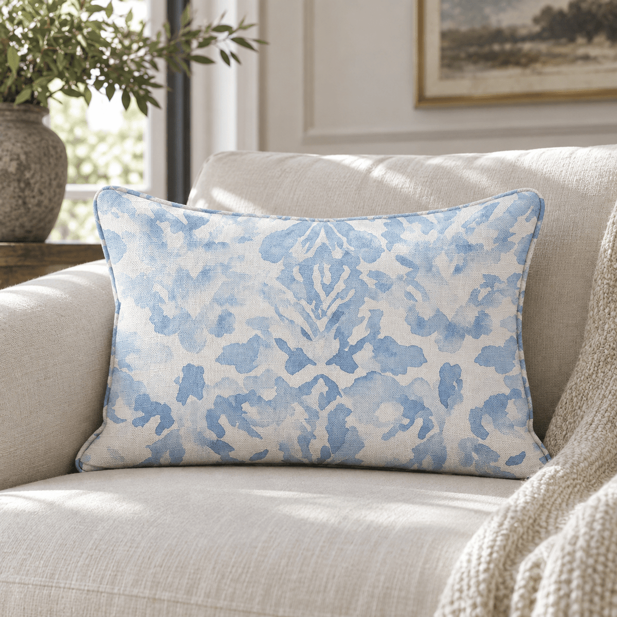 Hauffney Throw Pillow - Lemon Park