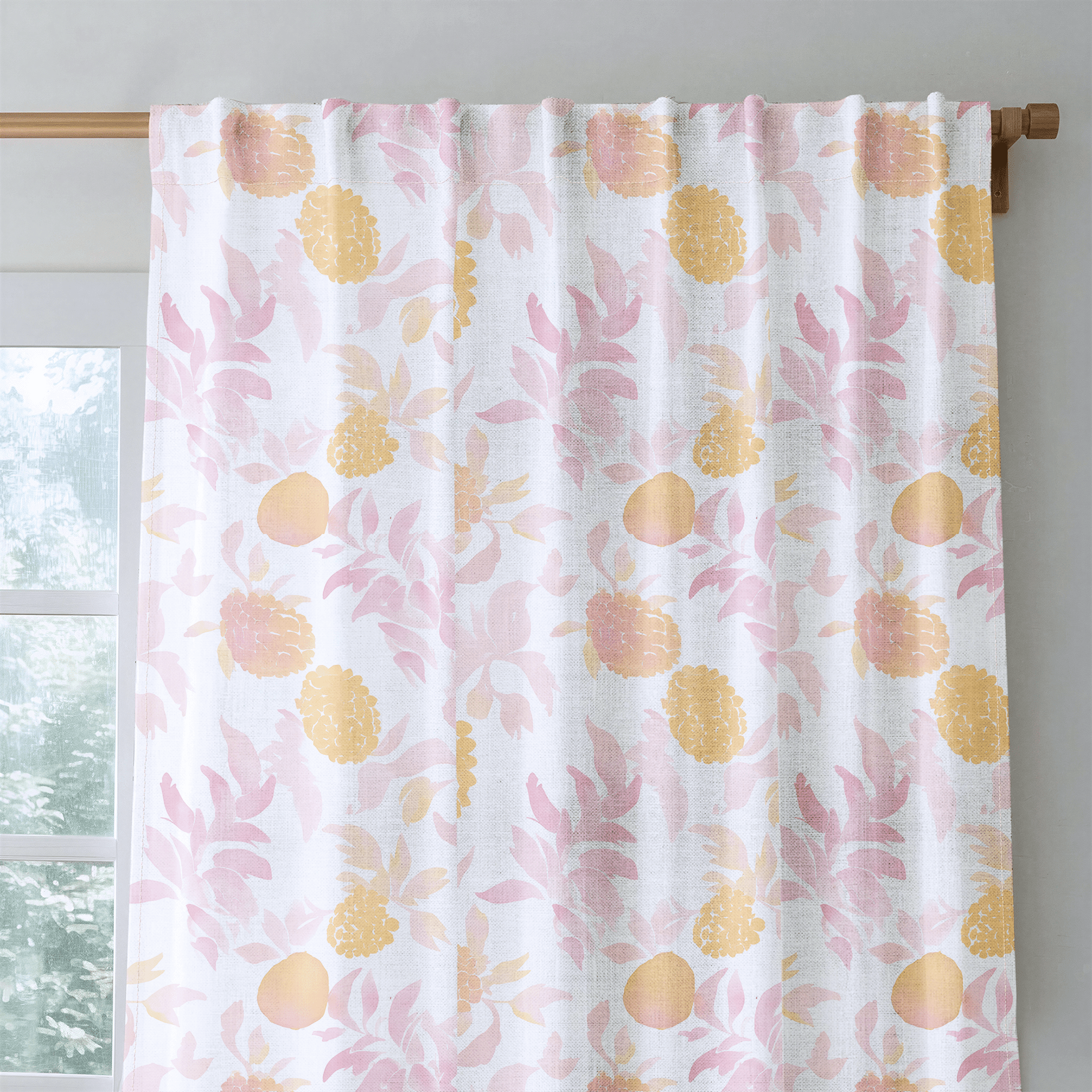 Hawaii Morning - Drapery - Lemon Park