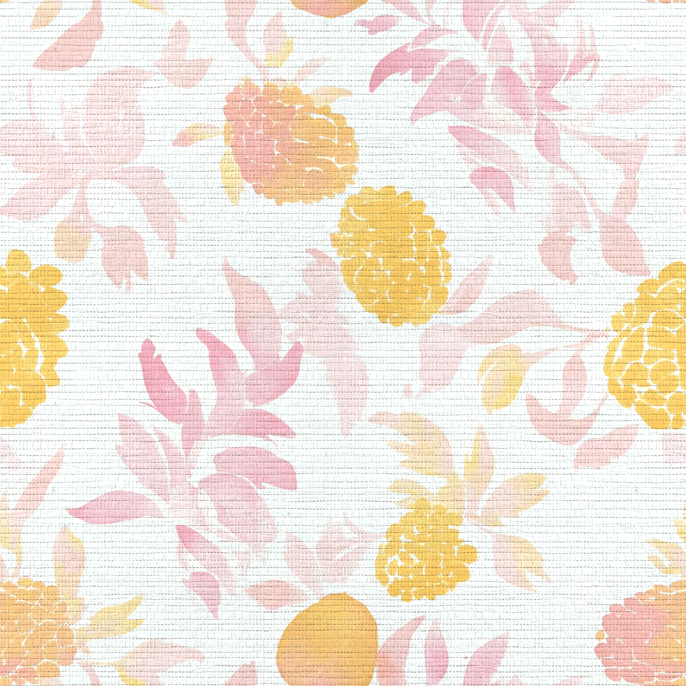 Hawaii Morning Faux Grasscloth Wallpaper - Lemon Park